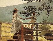 Winslow Homer On the ladder Germany oil painting artist